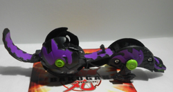 Bakugan Phaedrus Black Darkus Battle Planet B300 - Phaedrus Card - 2 cores - Image 3