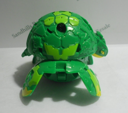 Bakugan Turtonium Green Ventus Battle Planet B500 - card - cores - Image 3
