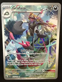 Grafaiai Scarlet & Violet Paldea Evolved Holo Card 223/193 Pokemon TCG - Image 1
