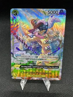Charlotte Perospero Alt Art Op03-113 English Pillars Of Strength One Piece Card. - Image 1