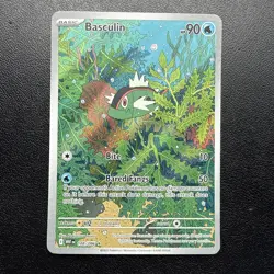 Pokemon S&V Basculin Illustration Rare Card 108/086 White Flare English TCG - Image 1