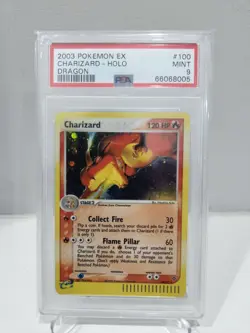 Pokemon TCG - PSA 9 - Charizard 100/97 - EX Dragon - Secret Holo Rare - MINT - Image 1