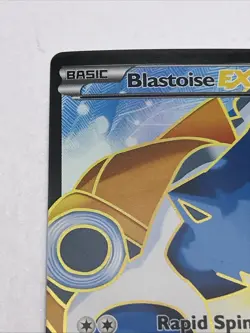 Pokemon TCG Blastoise EX Holo Ultra Rare Card 155/160 XY Base Set 2014 - Image 5