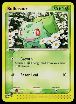 Pokemon Card - Bulbasaur Team Magma vs Team Aqua 39/95 Common - Image 1