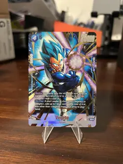 Vegeta FB10-039 Alternate Art Cross Force Dragon Ball English Card Fusion World - Image 1