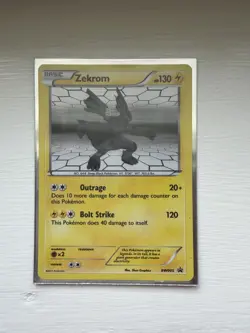 Zekrom BW005 Black & White Holo Promo Pokemon Card - Image 3