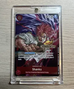 Shanks (CS 25-26 Event Pack) P-083 Championship One Piece TCG Promo Card Foil NM - Image 1