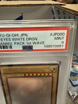 PSA 9 Blue Eyes White Dragon 20AP-JP000 Ghost Rare Japanese Yu-Gi-Oh! Card - Image 3