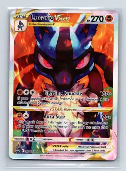SWSH: Sword & Shield Promo Cards #SWSH291 Lucario VSTAR - Image 1
