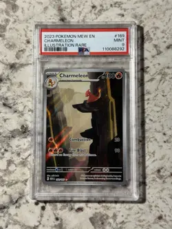 Charmeleon 169/165 Illustration Rare PSA 9 MINT (Pokemon S&V 151 2023) - Image 1