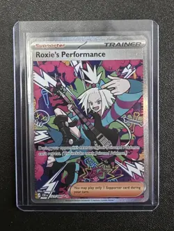 The Pokemon Trainer Card Roxie's Performance 121/86 Full Art - Image 1