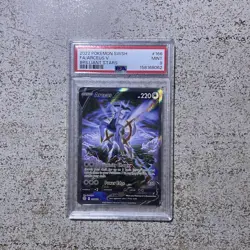 Arceus V 166/172 Brilliant Stars Alt Art Rare Pokemon Card PSA 9 MINT - Image 1