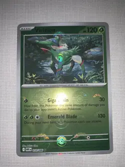 Pokemon Virizion Masterball English Card Rare White Flare (010/086) - Image 1