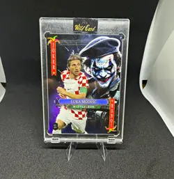 Wild Card Jokers Wild Luka Modric 1/1 One of One Croatia FIFA World Cup - Image 1