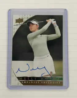 Upper Deck 2026 Employee Exclusive Nelly Korda Autograph Card - Image 1