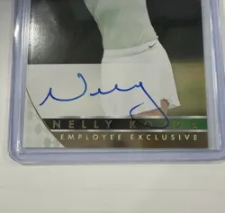 Upper Deck 2026 Employee Exclusive Nelly Korda Autograph Card - Image 3