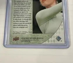 Upper Deck 2026 Employee Exclusive Nelly Korda Autograph Card - Image 5