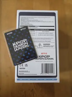 AX 2026 KPOP DEMON HUNTERS Kayou PR Card ANIME EXPO Exclusive DERPY TIGER SEALED - Image 2