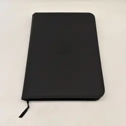 Top Deck 500 Card Ringless Zip Binder! 9 Pocket Pages Side Load! - Image 1