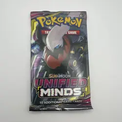 Pokemon TCG Unified Minds Booster Pack 10 Cards English SEALED MINT - Image 1