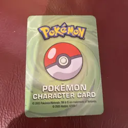 Plusle & Minun Pokemon Master Trainer 2005 Game Character Card - Image 2