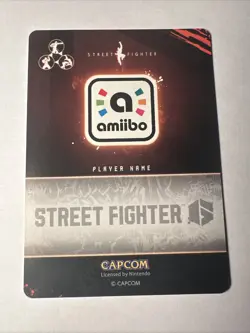 Nintendo Capcom Street Fighter 6 Amiibo Card Series 2 ALEX 059 NM-Mint - Image 2