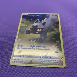 Pokemon TCG Crown Zenith Poochyena Full Art Ultra Rare Holo Card GG33/GG70 NM - Image 2
