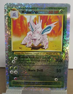 Pokemon Cards Nidorino Reverse Holo 56/110 Legendary Collection - Image 1
