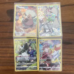 Pokemon Cards - Silver Tempest Art Rare Bundle X4 M-NM - Image 1