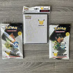 Pokemon TCG First Partner Oversize Game Cards Bundle Lot Binder Unova+Sinnoh - Image 1