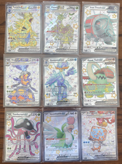 Pokemon Full Art EX Shiny Rare Cards Bundle x9 - MINT/NM Condition - Image 1