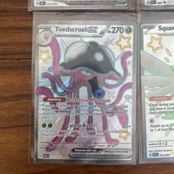 Pokemon Full Art EX Shiny Rare Cards Bundle x9 - MINT/NM Condition - Image 2
