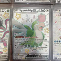Pokemon Full Art EX Shiny Rare Cards Bundle x9 - MINT/NM Condition - Image 3