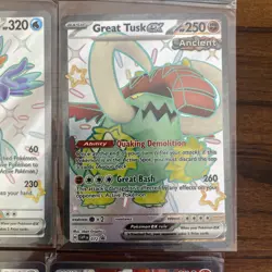 Pokemon Full Art EX Shiny Rare Cards Bundle x9 - MINT/NM Condition - Image 5