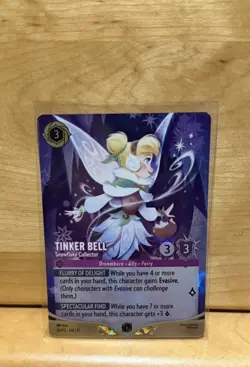 Tinker Bell - Snowflake Collector (Store Championship) 34 Disney Lorcana... - Image 1