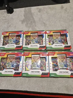First Partner Series 1 Illustration Collection ! X 6 !! Pokemon TCG ! - Image 1