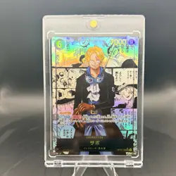 Sabo Manga Alt Art OP13-120 SEC Carrying on His Will ONE PIECE Card Japan - Image 1
