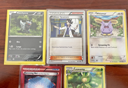 Pokemon LOT- Phantom Forces 2014 - 5 Cards- No Duplicates - MP- 1 Holo - Image 2