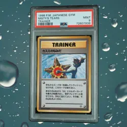 1998 Pokemon Misty's Tears BANNED ART PSA 9 MINT - Image 1