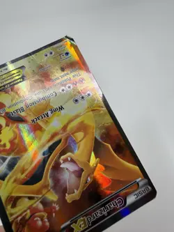 2016 Pokemon TCG Charizard EX XY121 Black Star Promo Full Art Holo Card - Image 5