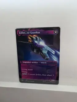 Magic The Gathering Transformers Jetfire Transform Full Art Card - Image 2