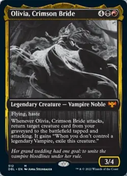 MTG English Olivia, Crimson Bride NM Foil Innistrad: Double Feature - Image 1