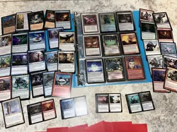 MTG Binder Variety Of Magic The Gathering Cards - Vintage -Onward!+ Mythic/rare! - Image 3