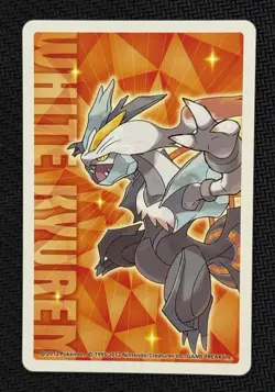 Wailord pokemon Playing Poker Card White Kyurem Nintendo Japanese - Image 2