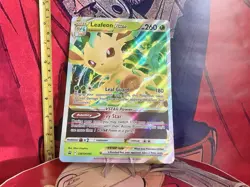 Pokemon Leafeon VStar Jumbo TCG Collectable English Trading Card - Image 1