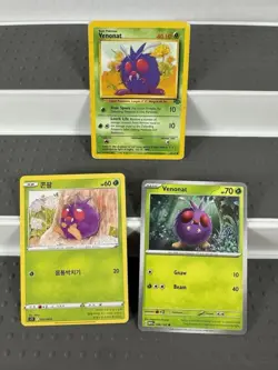 Pokemon Venonat Lot of Cards and Stickers - Venonat #48 Lot of 19 - Image 3
