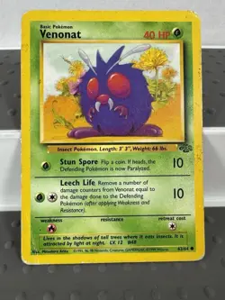 Pokemon Venonat Lot of Cards and Stickers - Venonat #48 Lot of 19 - Image 4