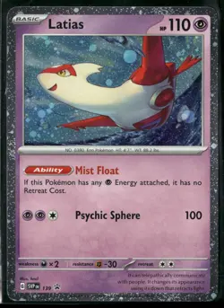 Latias - (Cosmo Holo) Holo Promo SV: Scarlet & Violet Promo Cards 139 NM - Image 1