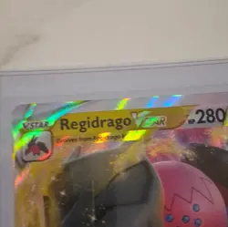 Pokemon TCG 2-Card Lot Giratina VSTAR Regidrago VSTAR Holo - Image 4