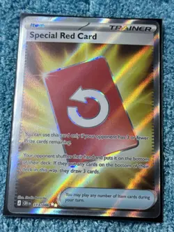 Special Red Card - 113/086 - ME04: Chaos Rising (CRI) - Image 1